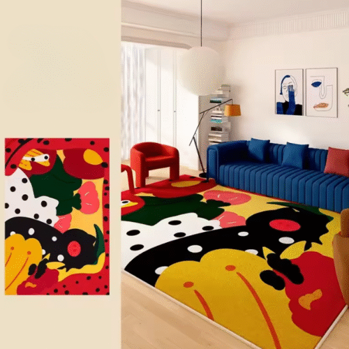 Tapete Studio Pop – Arte Abstrata Moderna para Sala, Quarto ou Escritório